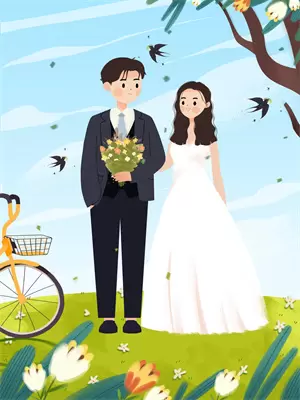 小三穿红裙子躺在我老公床上